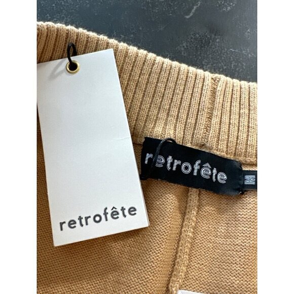 retrofete Desiree Pants in Caramel Silver Houndstooth Medium New Womens Knit - Picture 10 of 16